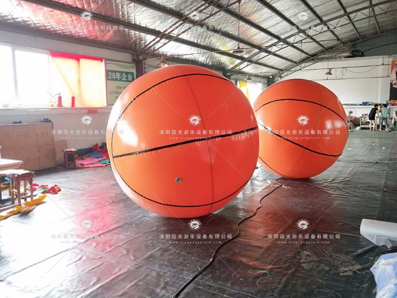 蚌埠篮球趣味活动气模