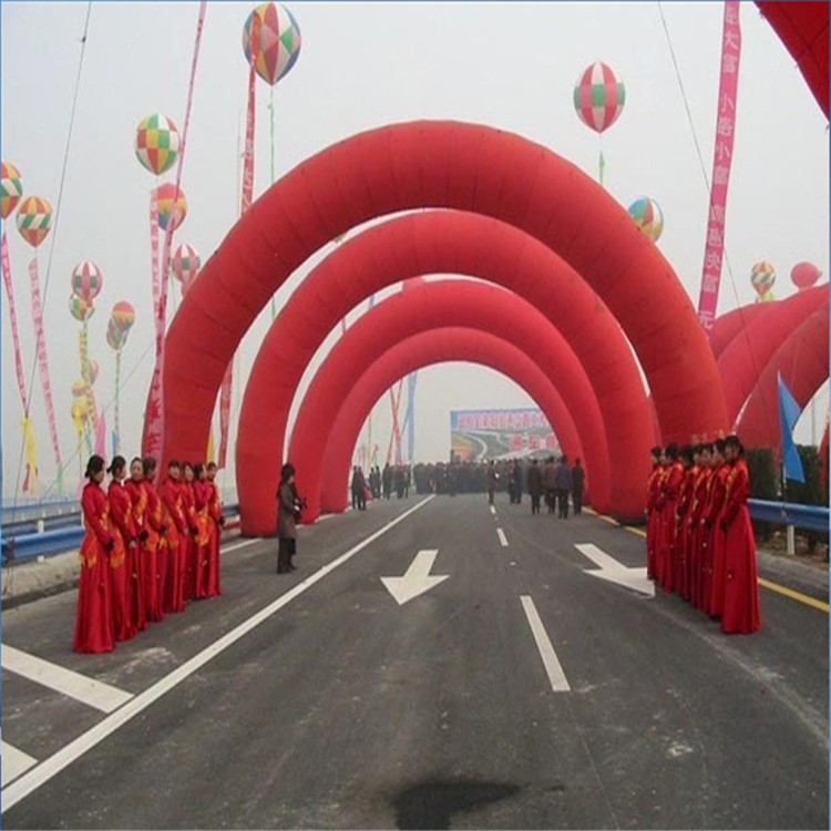蚌埠开业纯红拱门